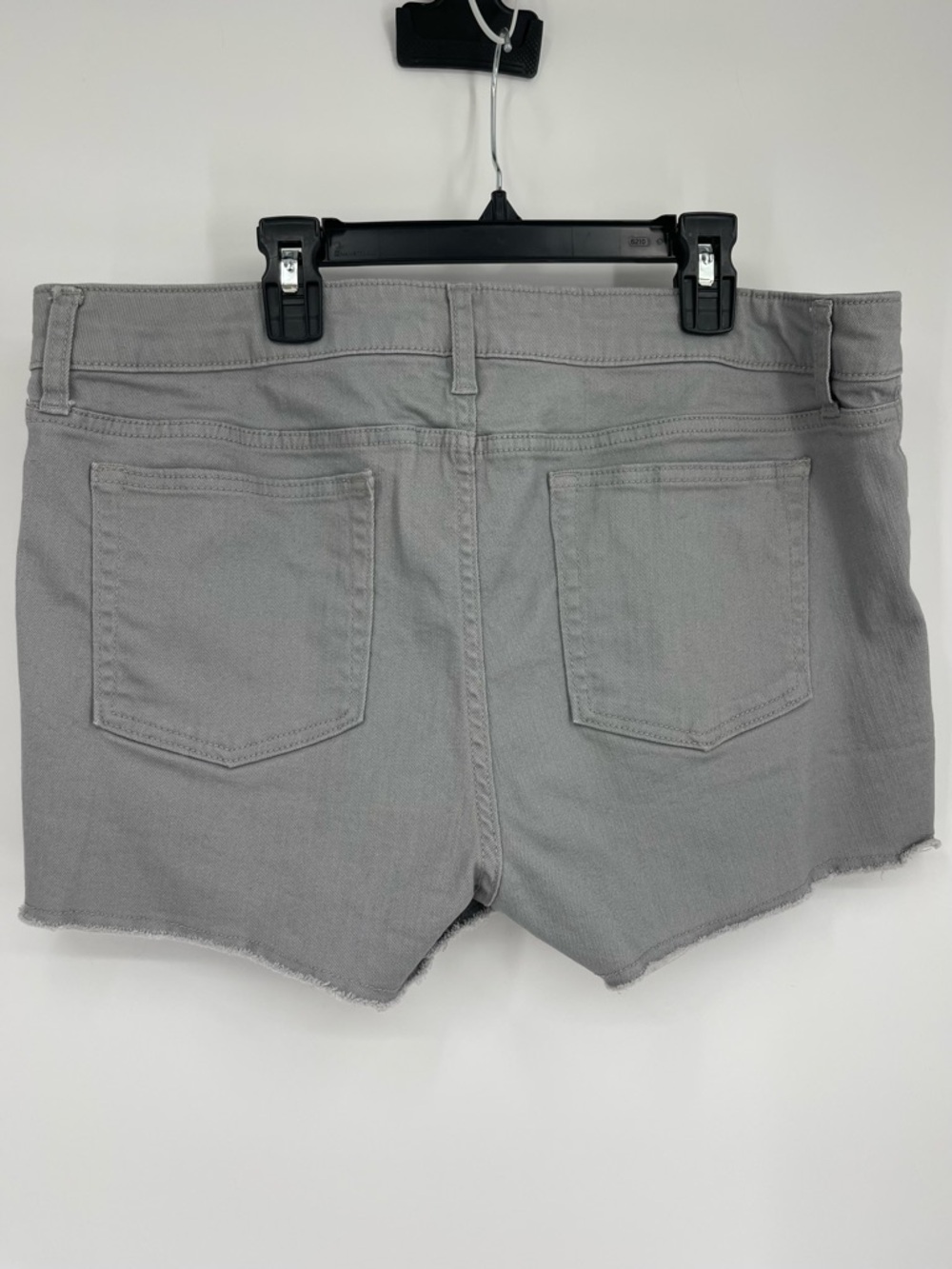 GAP Hadley Frayed Hem Denim Shorts 12 Normcore Coastal Effortless Casual Relaxed - Picture 11 of 11